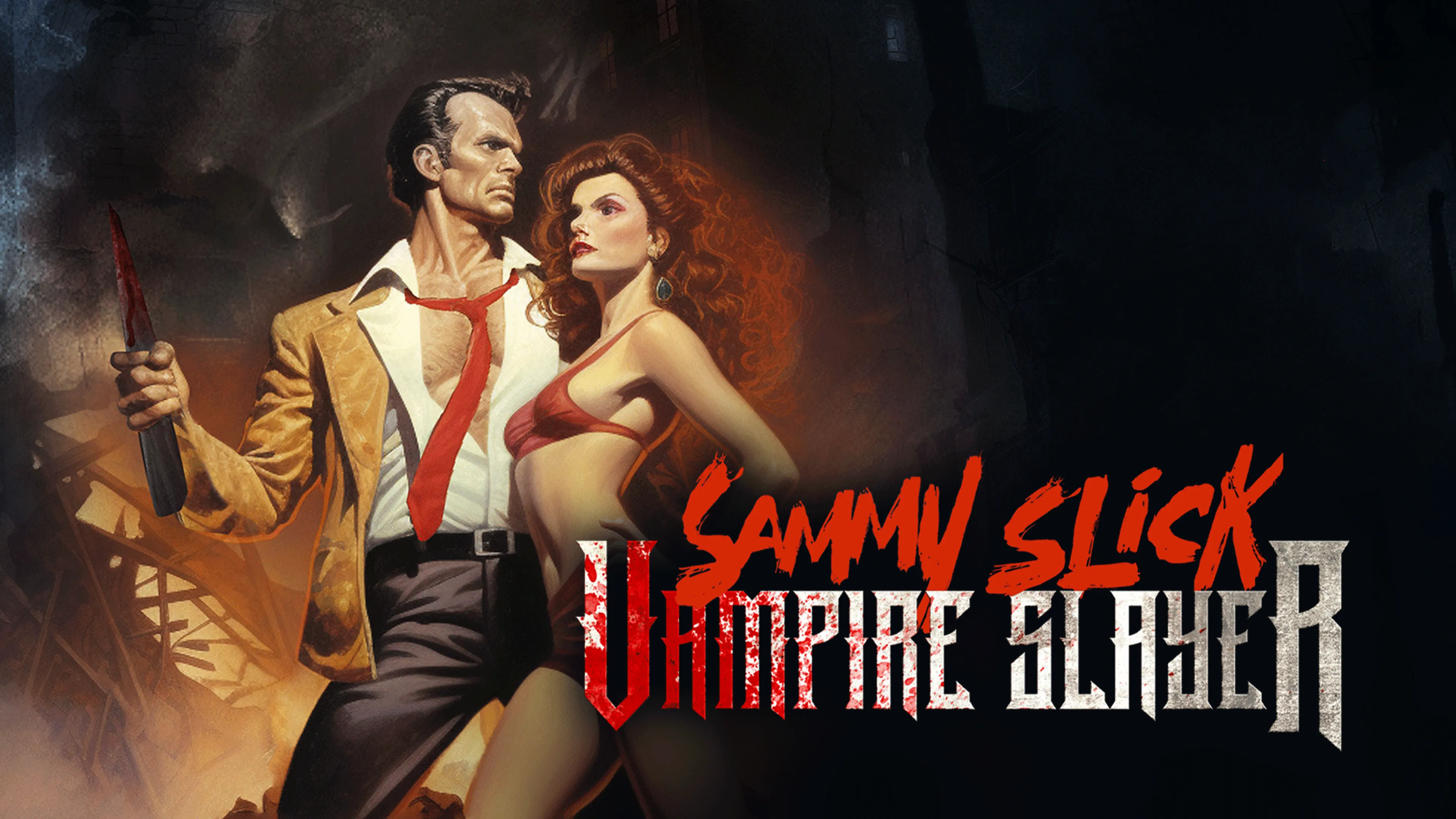 Sammy Slick Vampire Slayer poster